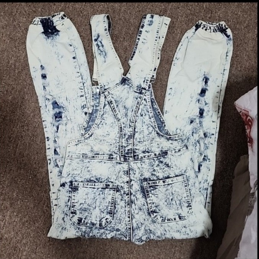 Distressed Overalls